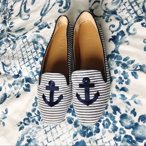 🌺 ☀️ SALE J. Crew Addie Loafer in Anchor stripe